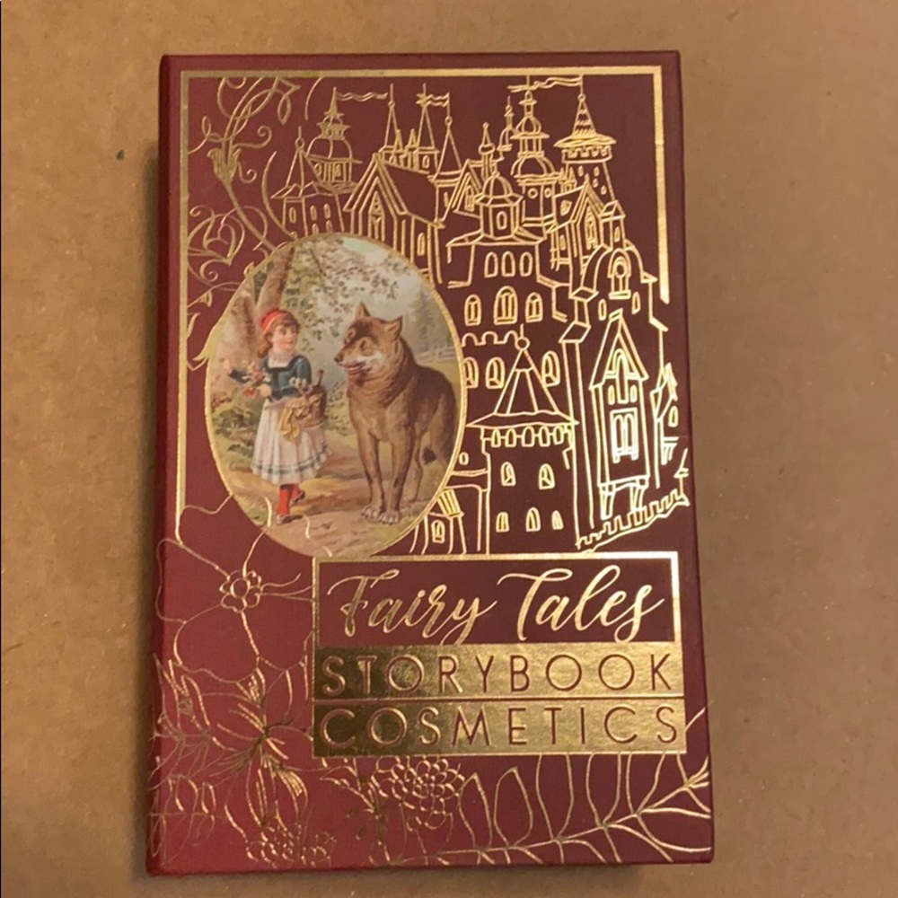 fairy tale story book cosmetics eyeshadow